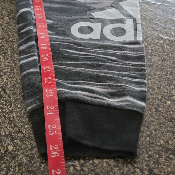 Adidas Black and Gray Sweatpants Camouflage Pattern XL Reg Fit Unisex (W 18/20) - Picture 11 of 13
